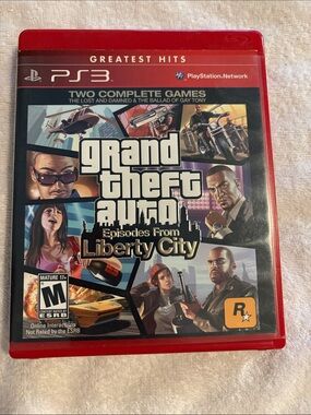 Sony PS3 Grand Theft Auto: Episodes From Liberty City CIB Excellent Condition